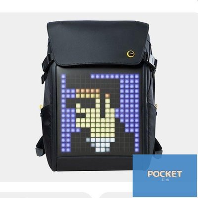 Divoom點音像素雙肩包男女同款電腦背包LED屏潮流運動旅行包