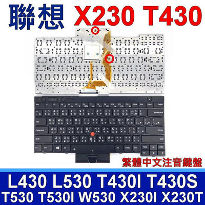LENOVO X230 繁體中文 注音 鍵盤 ThinkPad T530 T530I X230i X230T W530