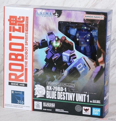 玩具研究中心 萬代 ROBOT魂 SIDE MS RX-79BD-1 蒼藍命運1號機代理現貨