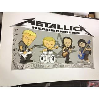 進口海報 B-12 Metallica / Cartoon 60 x 90 cm 全新