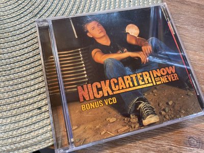S房私物。9成新 VCD NICK CARTER / NOW OR NEVER