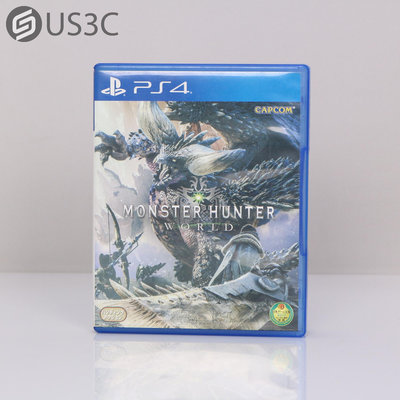 【US3C-高雄店】【一元起標】Sony PS4 魔物獵人 世界 中英文版 Monster Hunter Word 遊戲片 實體遊戲片