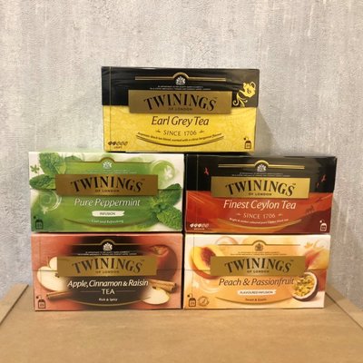 英國 Twinings 唐寧茶 全系列茶包  早餐茶  伯爵茶  25入  水果茶 公司貨  TWININGS