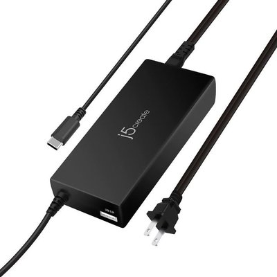 【開心驛站】j5create JUP2290 100W PD USB-C 筆電電源供應器