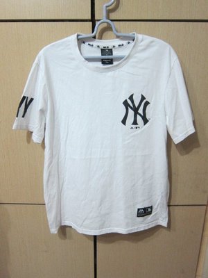 衣市藍~Majestic MLB NY 紐約洋基短袖T恤 (M~) (210913)