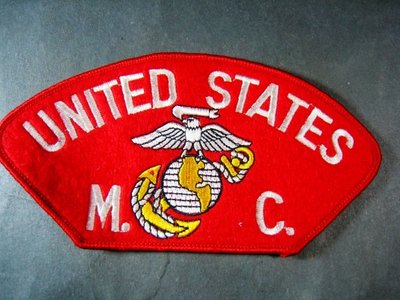 【布章。臂章】美軍陸戰隊臂章徽章/布章 電繡 貼布 臂章 刺繡