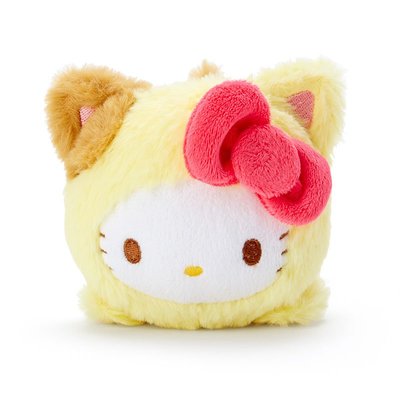 【薰衣草舖子】日本進口 HELLO KITTY 招財貓系列 招財貓變身 娃娃吊飾。絨毛玩偶