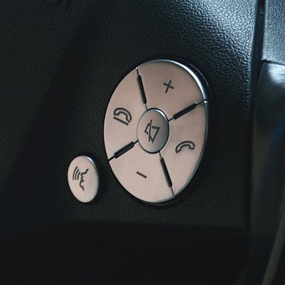 Benz寶士老款08-14C級w204 E級W212改裝方向盤面板裝飾升窗按鍵內飾貼 高品質