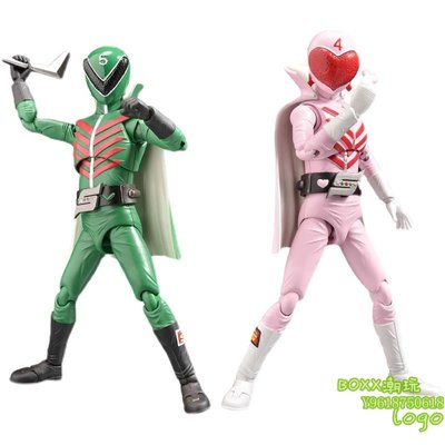 BOXX潮玩~【全新】千值練 Evolution Toy HAF秘密戰隊 粉紅戰士 綠戰士套裝