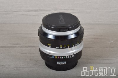 【品光數位】NIKON NON-AI 50mm F1.4 標準定焦 大光圈人像 手動 #95032