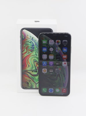 【 青蘋果】 Apple iPhoneXs Max 64G 灰 二手手機#PJ101