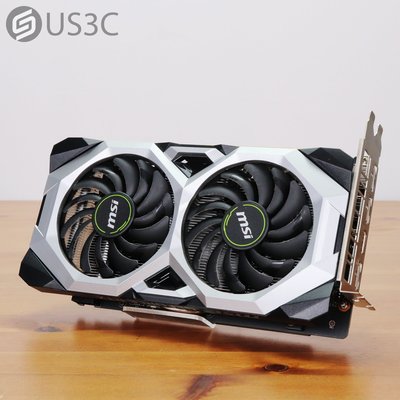 【US3C-板橋店】微星 MSI GeForce RTX 2060 VENTUS GP 6GB GDDR6 顯示卡 雙風扇 二手顯示卡 原廠保固內