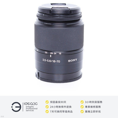 「點子3C」Sony DT 18-70mm F3.5-5.6 平輸貨【店保3個月】輕巧方便 標準變焦鏡頭 街拍用鏡頭 DJ235