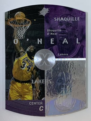 1997-98 Upper Deck SPx #22 Shaquille O'Neal Lakers