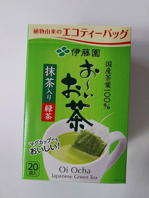 日本直送 伊藤園 Oi Ocha 抹茶綠茶 20袋入/盒