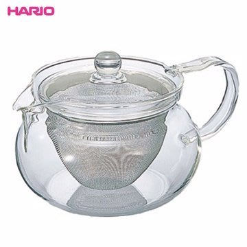 【HARIO】CHJMN-45T 茶壺 (中) 450ml 茶壺 玻璃壺 熱水壺 耐熱 把手 不鏽鋼過濾網 蓋子