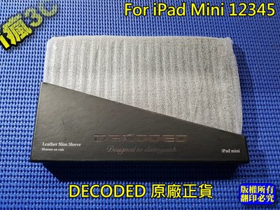 Decoded Leather Slim Sleeve 皮革貼身保護套 For iPad Mini 1/2/3/4/5