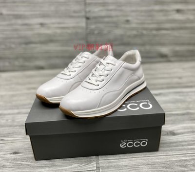 （VIP潮鞋鋪）ECCO愛步2022新款運動戶外休閒鞋子秋季潮鞋系列面料採用義大利真皮39-44