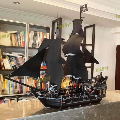 加勒比海盜船 兼容樂高拼裝積木 黑珍珠號 安妮女王復仇號 卡通動漫電影周邊 模型玩具 積木玩具男孩生日禮物禮品 新品