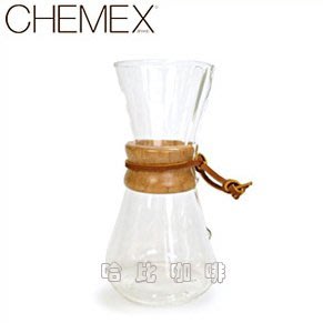 【豐原哈比店面經營】美國 Chemex 3人份經典手沖咖啡濾壺CM-1C -木把