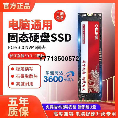 儲技M2固態硬碟1T長江存儲SSD筆電華碩戴爾電腦高速pcie3.0NVME