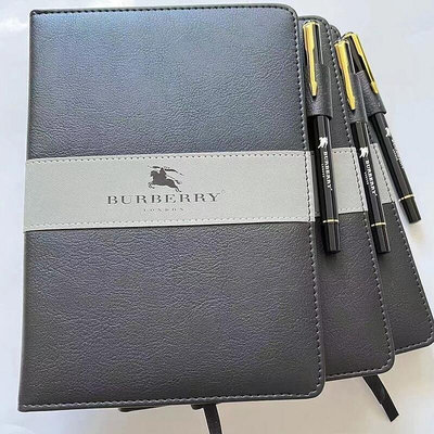 現貨：Burberry家全新筆記本套裝 中性筆筆記本 日記本 筆記本 記事本 備忘錄