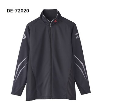 五豐釣具-DAIWA 最新頂級款SPECIAL~S低調款長袖全拉鍊排汗衫DE-72020特價2300元