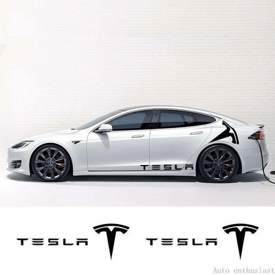 適用於特斯拉Model 3 Model S Model X車貼汽車貼紙拉花裝飾A193汽車貼紙