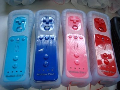 【光華-實體店面】Wii專用遊戲手把有6色新款內建強化器(motion 2in1)單賣右手把特價供應中可自取~