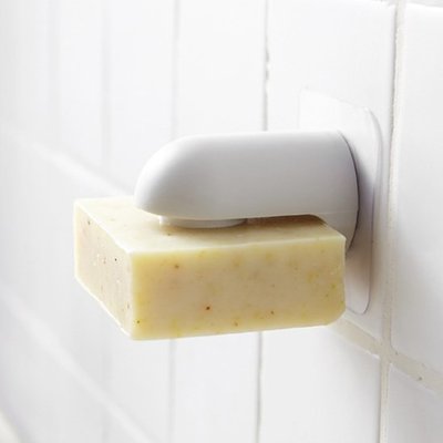 掛架 置物架 香皂 瀝水籃 無痕 瀝水架 壁掛式 肥皂 洗手 衛浴用品 磁吸式肥皂架【K092】shop go
