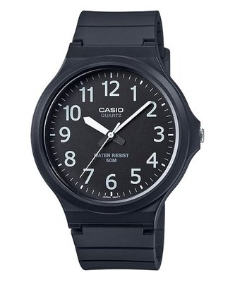 附台灣卡西歐保卡才是公司貨【時間光廊】CASIO 卡西歐 指針錶 學生錶 上班族 MW-240-1B