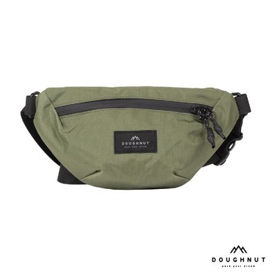 DOUGHNUT 防水側背包 斜背包 腰包 品牌直營ERRATIC 兩用包 / 石板綠