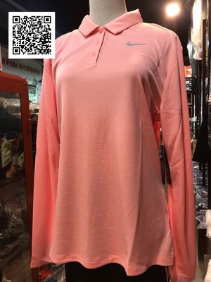 全新 Nike Golf 女長袖衫 運動休閒 POLO衫 機能排汗 DRI-FIT科技