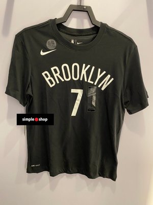 【Simple Shop】NIKE NBA 布魯克林 籃網 KD DURANT 運動短袖 籃球 BQ1515-016