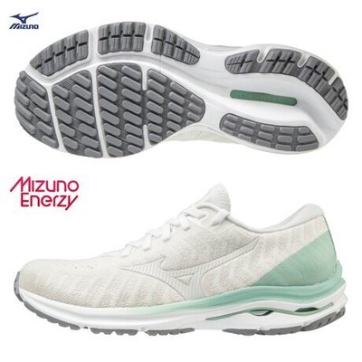 貝斯柏~美津濃MIZUNO WAVE RIDER 24 WAVEKNIT 一般型女慢跑鞋 J1GD207502 柔軟舒適
