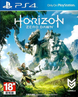 【二手遊戲】PS4 地平線 期待黎明 HORIZON ZERO DAWN 開放世界 動作冒險 中文版 台中恐龍電玩