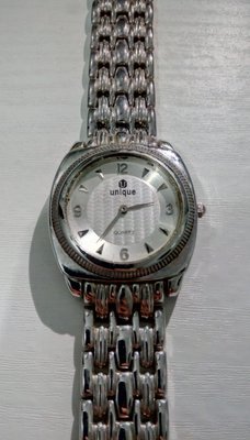 【0671】Unique 石英 不銹鋼 3147 手錶 二手