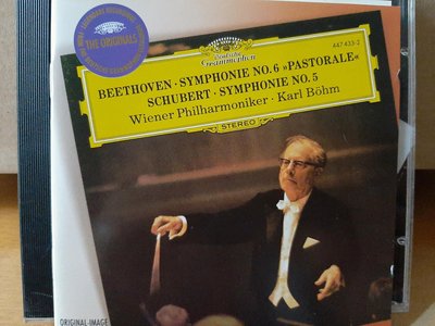 Bohm,Wiener Phi,Beethoven/Schubert-Sym No.6/5,貝姆指揮維也納愛樂，演繹貝多芬/舒伯特-第6田園/5號交響曲.