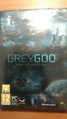 絕版典藏 太空科幻策略模擬大作 PC GAME 電腦遊戲 灰蠱 Grey Goo 實體原裝進口版 全新未拆封