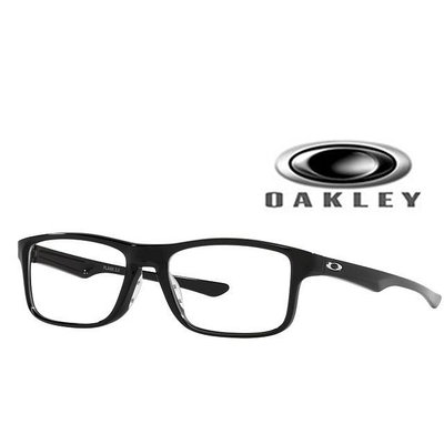 【原廠公司貨】Oakley  Plank 2.0 亞洲版 運動休閒光學眼鏡 舒適輕量設計 OX8081 15 亮黑