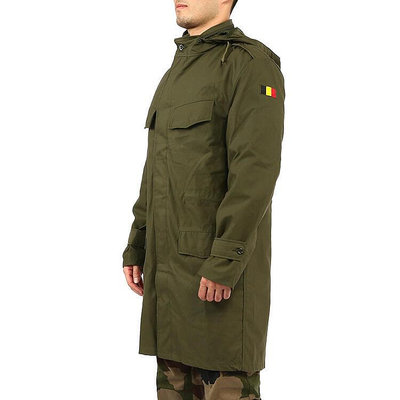 眾信優品 全新軍版公發 比利時作戰風衣parka 非M65 有內襯 ZS798