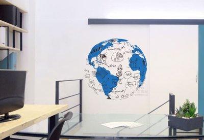 小妮子的家@創意世界地圖壁貼/牆貼/玻璃貼/磁磚貼/汽車貼/家具/糖