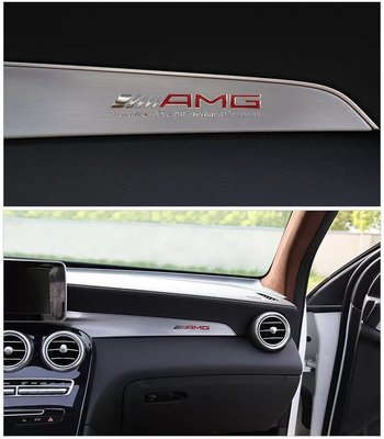 泰新坊 AMG奔馳Benz裝飾後A/B/C/E/G級 CLA GLA C300  金屬鋁貼紙