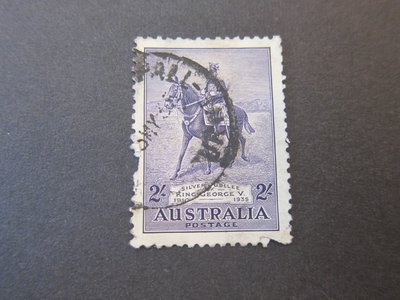 【雲品七】澳大利亞Australia 1935 Sc 158 Broken Used 庫號#BP18 80761