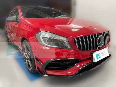 BENZ W176 A180 A200 A250 改款 A45 AMG 前保桿 前大包 側裙 後保桿 後大包