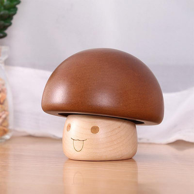蘑菇音樂盒實木八音盒創意兒童生日禮物送女生嗨購