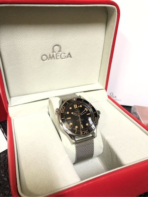 Omega 歐米茄 歐米伽 007 限量版 特製版 潛水錶 黑水鬼 水鬼 鋼錶帶