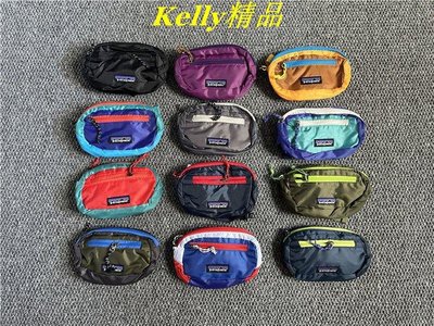 Kelly精品*Patagonia小腰包戶外隨身小包胸包男女旅行跑步手機包可折疊可收納迷你