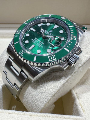 ROLEX 勞力士 Submariner 116610LV 經典款綠水鬼 二手美品