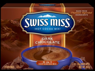 《Swiss Miss》 熱可可粉-黑巧克力35g*8入